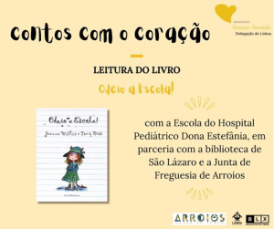 FOLHETO INFORMATIVO COM O TÍTULO CONTOS COM O CORAÇÃO