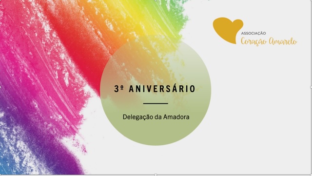 TERCEIRO ANIVERSÁRIO AMADORA